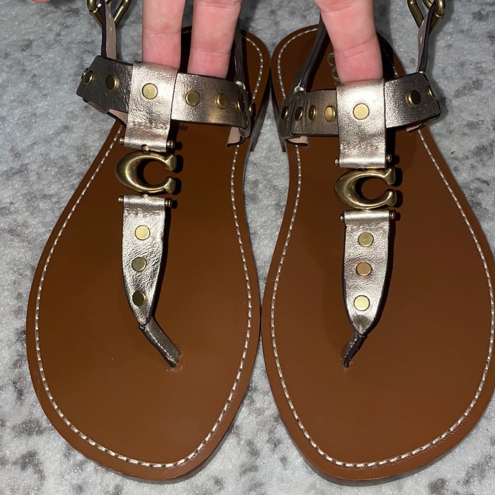 BRAND NEW!! Coach Sandals